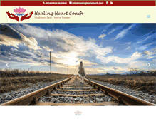 Tablet Screenshot of healingheartcoach.com